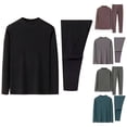 thumbnail image 1 of Miqool Mens Thermal Underwear Set 2 Piece Base Layer Long Sleeve Shirt and Pant Soft Warm Long Johns Sets, 1 of 3