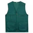 thumbnail image 1 of Miqool Plus Size Fishing Vests for Men & Women, Casual Lightweight Outdoor Work Safari Travel Photo Hunting Cargo Vest Jacket Waistcoat with Multi Pockets, 1 of 2
