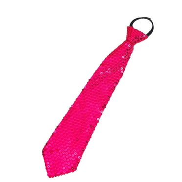 Miqool Sequin Ties for Men, Adjustable Skinny Tie Stage Performance Glitter Shiny Slim Ties Wedding Party Business Formal Necktie Raves Night Club Dress Up Costume