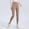 thumbnail image 1 of Miqool Soft Leggings with Pockets for Women High Waisted Leggings Casual Winter Tummy Control Yoga Pants, 1 of 3