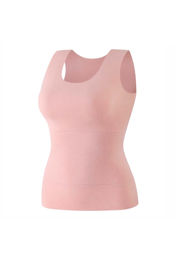 Tank Tops for Women Built in Bra seamless Body Shaper Camisole Bra Tanks Layering Undershirts
