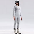thumbnail image 1 of Miqool Thermal Underwear Set for Women Long Johns Seamless Warm Base Layer Top and Bottom for Cold Weather, 1 of 5