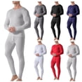 thumbnail image 1 of Miqool Thermal Underwear for Men Base Layer Sets Soft Warm Top and Bottoms Lounge Set Long Johns for Cold Weather, 1 of 5