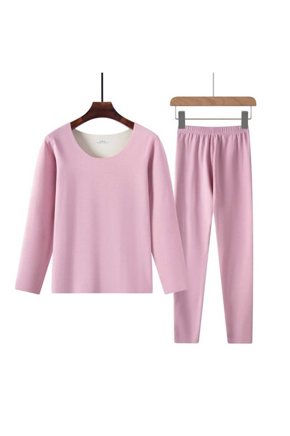 Thermal Underwear for Women Long Johns with Fleece Lined Base Layer Women Cold Weather Top Bottom