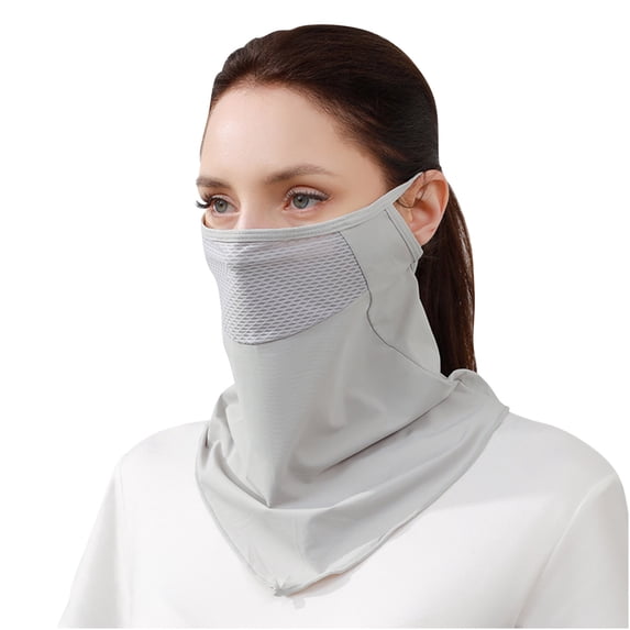 Miqool Unisex Face Cover for Sun Protection, UPF 50+ Breathable Washable Reusable Face Cover UV Protector for Cycling Motorcycle Fishing Summer Outdoor Activities