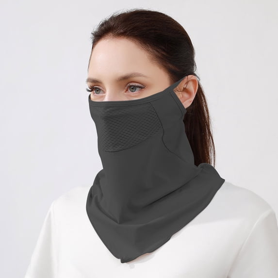 Miqool Unisex Face Cover for Sun Protection, UPF 50+ Breathable Washable Reusable Face Cover UV Protector for Cycling Motorcycle Fishing Summer Outdoor Activities