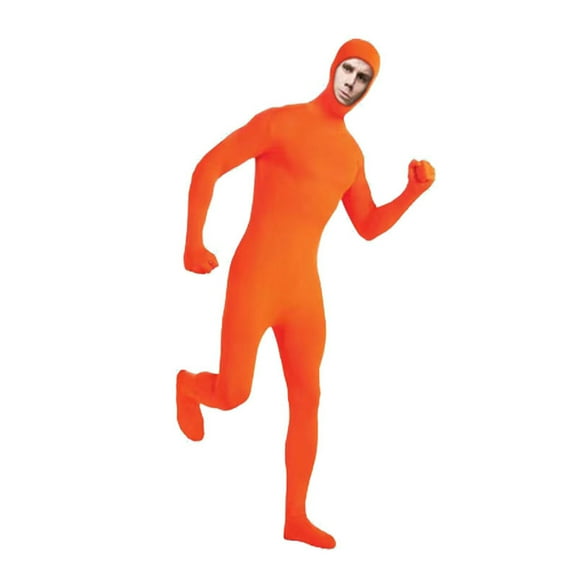 Miqool Unisex Spandex Bodysuit Stretch Slimming Compression Shapewear Full Body Shaper Open Face Disappearing Body Suit Adults Costume