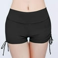 thumbnail image 1 of Miqool Women's Swim Shorts with Side Drawstring Quick Dry High Waisted Beach Board Shorts Athletic Swimsuit Bottoms Bathing Suit, 1 of 4