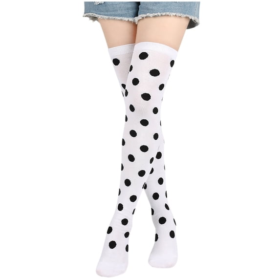Miqool Women's Thigh High Stockings Extra Long Over Knee Stockings Long Boot Stockings Leg Warmers Halloween Cosplay Costume Party Tights Accessories
