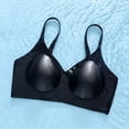 thumbnail image 1 of Miqool Womens Bra No Underwire Seamless Wireless Bra with Soft Support V Neck Mesh Bras Lace Bralette Sleepwear Everyday Bra, 1 of 3