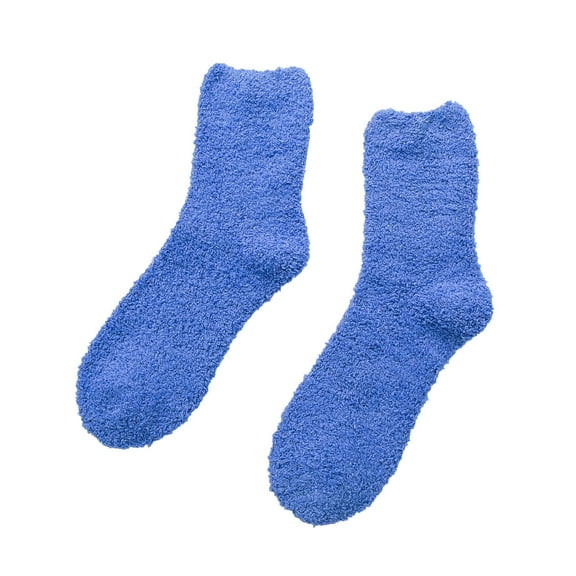 Miqool Womens Fuzzy Socks Winter Warm Plush Socks Slipper Socks Microfiber Cozy Soft Crew Socks Comfy Thermal Home Sleeping Socks Christmas Gift for Girls