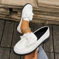 thumbnail image 1 of Miqool Womens Loafers Shoes Chunky Loafer Comfortable Slip On Work Office Business Casual Dress Shoes, 1 of 9