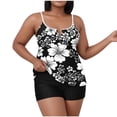 thumbnail image 1 of Miqool Womens Two Piece Plus Size Tankini Swimsuits Modest Slimming Swim Top Bathing Suits with Boy Shorts Tummy Control Swimwear, 1 of 6