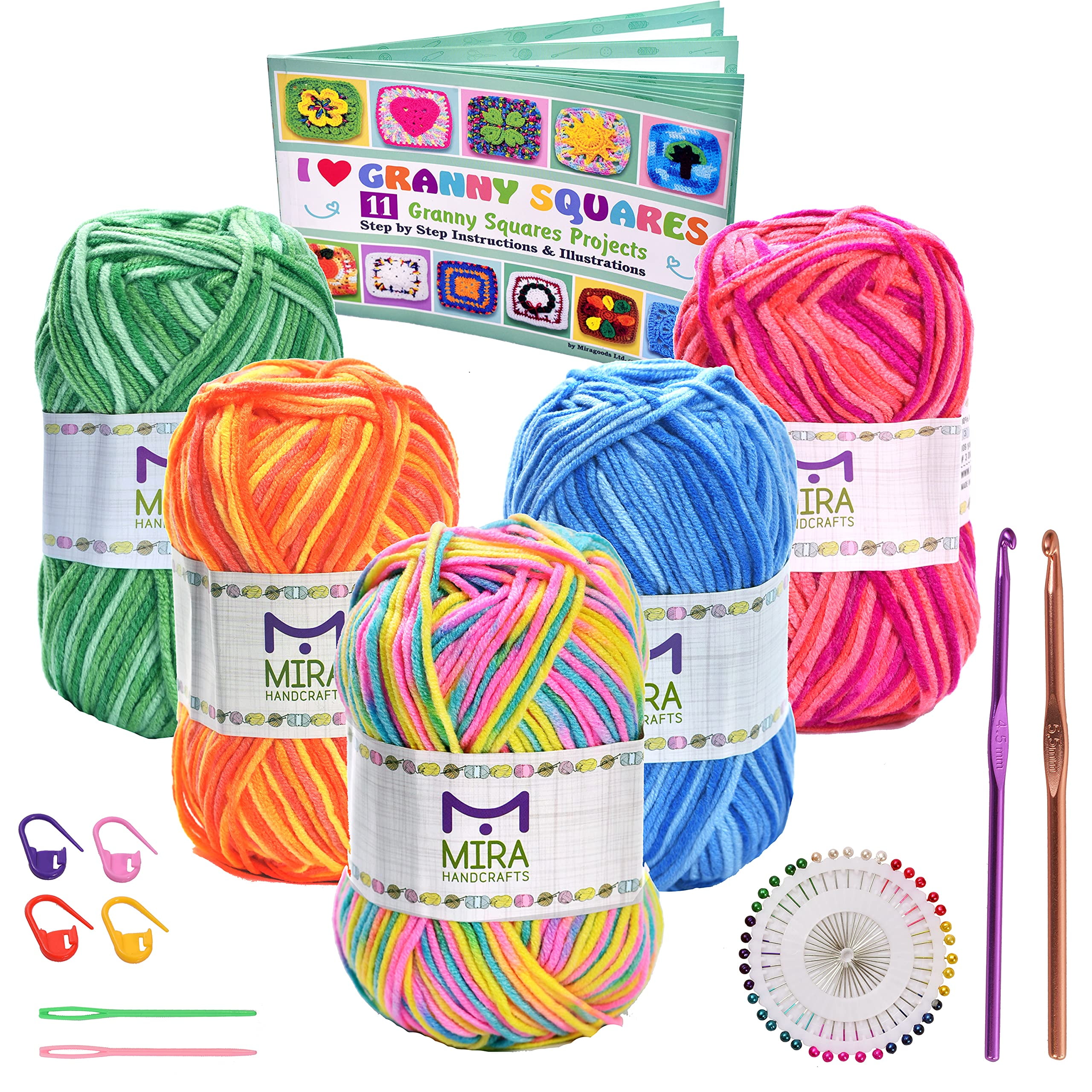 Mira HandCrafts Mira Handcrafts Complete Round Knitting Loom Kit