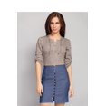 thumbnail image 1 of Mira Mod Women's Beige Day dress - 40, 1 of 2
