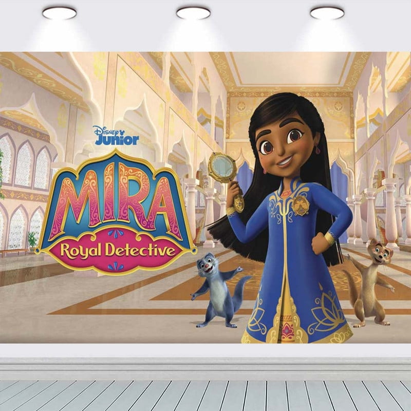 Mira Royal Detective Party Supplies Taspestry Poster Banner Backdrop Background Wall Decor