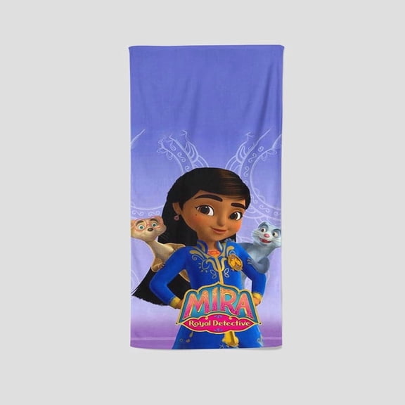 Mira Royal Detective presents a unique single-sided towel, an ideal custom gift for fans. Perfect for gym, yoga, boxing, and sunbathing, it measures 13.8"x28.7"35cm75cm.
