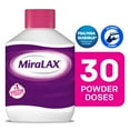 thumbnail image 1 of MiraLAX Laxative Powder for Gentle Constipation Relief, 30 Doses, 1 of 9