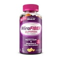 thumbnail image 1 of MiraLAX: MiraFIBER Gummies, 8g of Daily Prebiotic Fiber with B Vitamins to Support Digestive Health and Metabolism, Fruit Flavored Fiber Gummies, 72 Count, 1 of 3