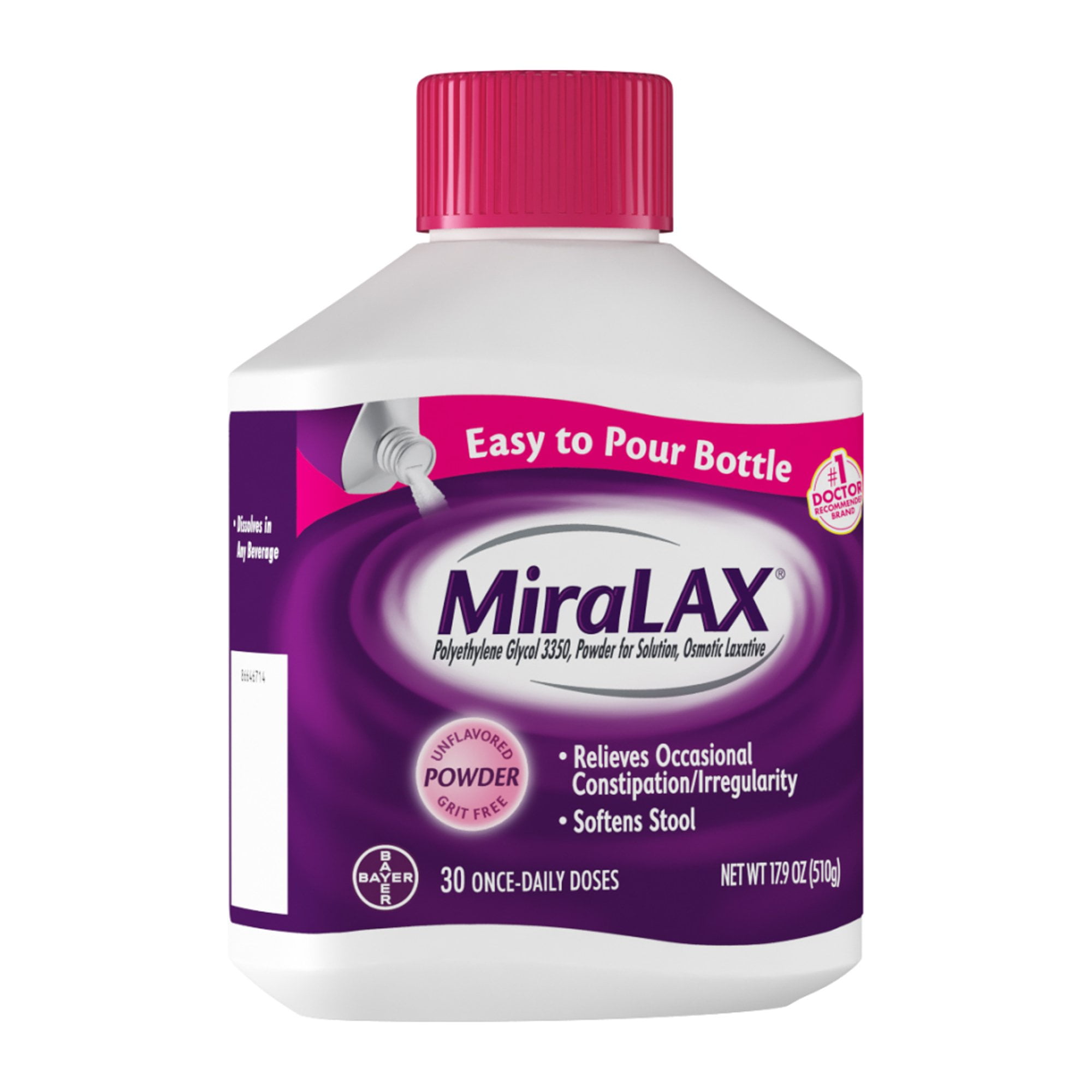 MiraLAX Laxative Polyethylene Glycol Powder 11523723404 1 Count MiraLAX Laxative Polyethylene Glycol Powder 11523723404 1 Count