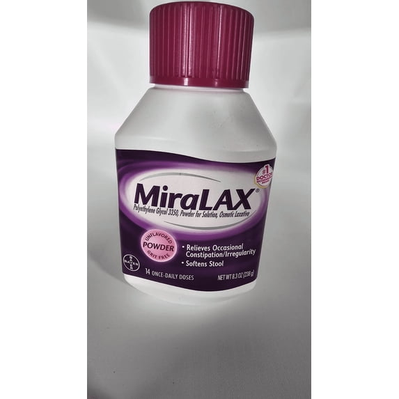 MiraLAX Powder 8.30 oz (Pack of 2)