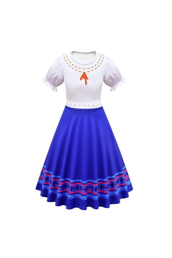 Mirabel Dress for Girls Cartoon Style Dress Costumes Girls Fashion Outfit