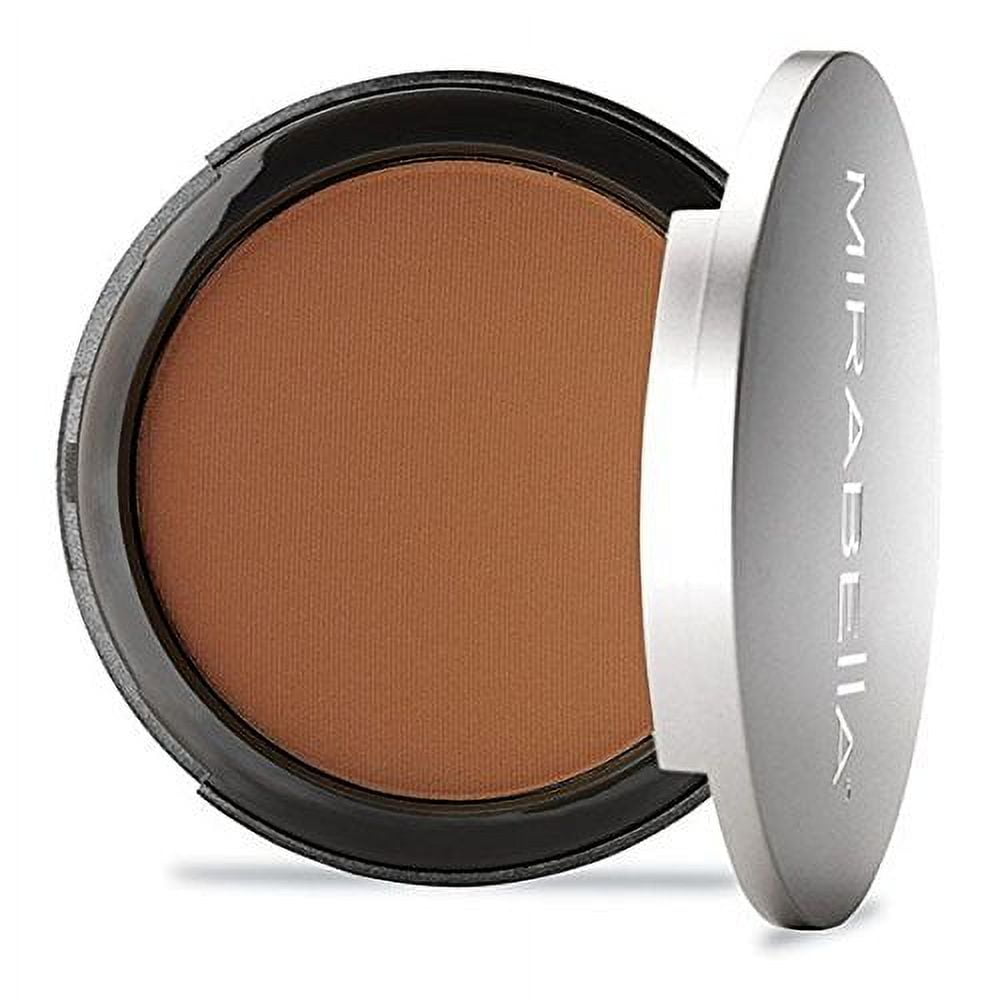 Mirabella Pure Press Powder Foundation Makeup, HD Finish Buildable ...
