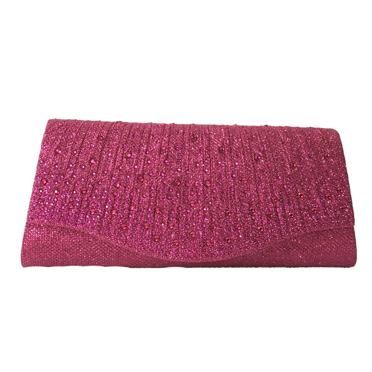Raspberry clutch bag sale