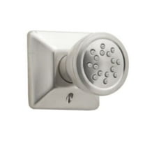 Mirabelle by Signature Hardware Single Function Square Body Spray in Brushed Nickel