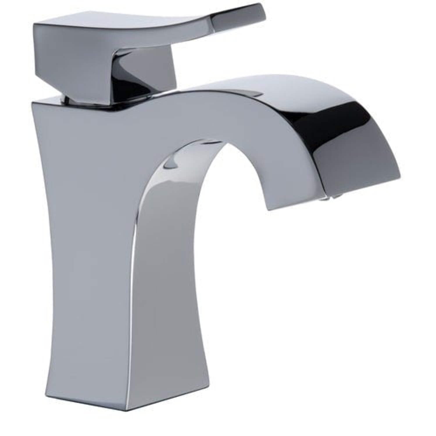 Vilamonte Polished Chrome 7.125" Single Hole Bathroom Faucet