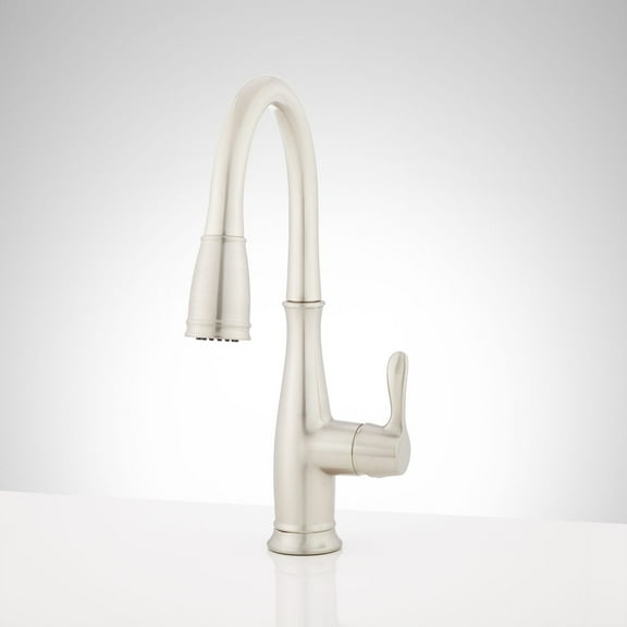 Mirabelle MIRXCCD100 1.8 GPM Single Hole Pull-Down Kitchen Faucet