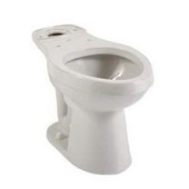 Mirabelle Mirbd250ec Ecoclean Elongated Ada Height Toilet Bowl Only - White