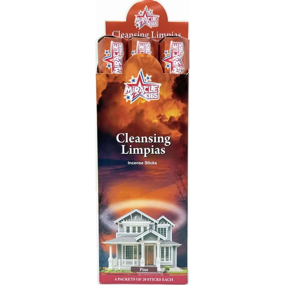 Miracle 365 Cleansing Limpias Incense Sticks
