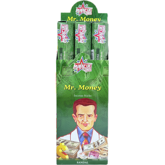 Miracle 365 Mr. Money (Don JuanDel Dinero) Incense Sticks