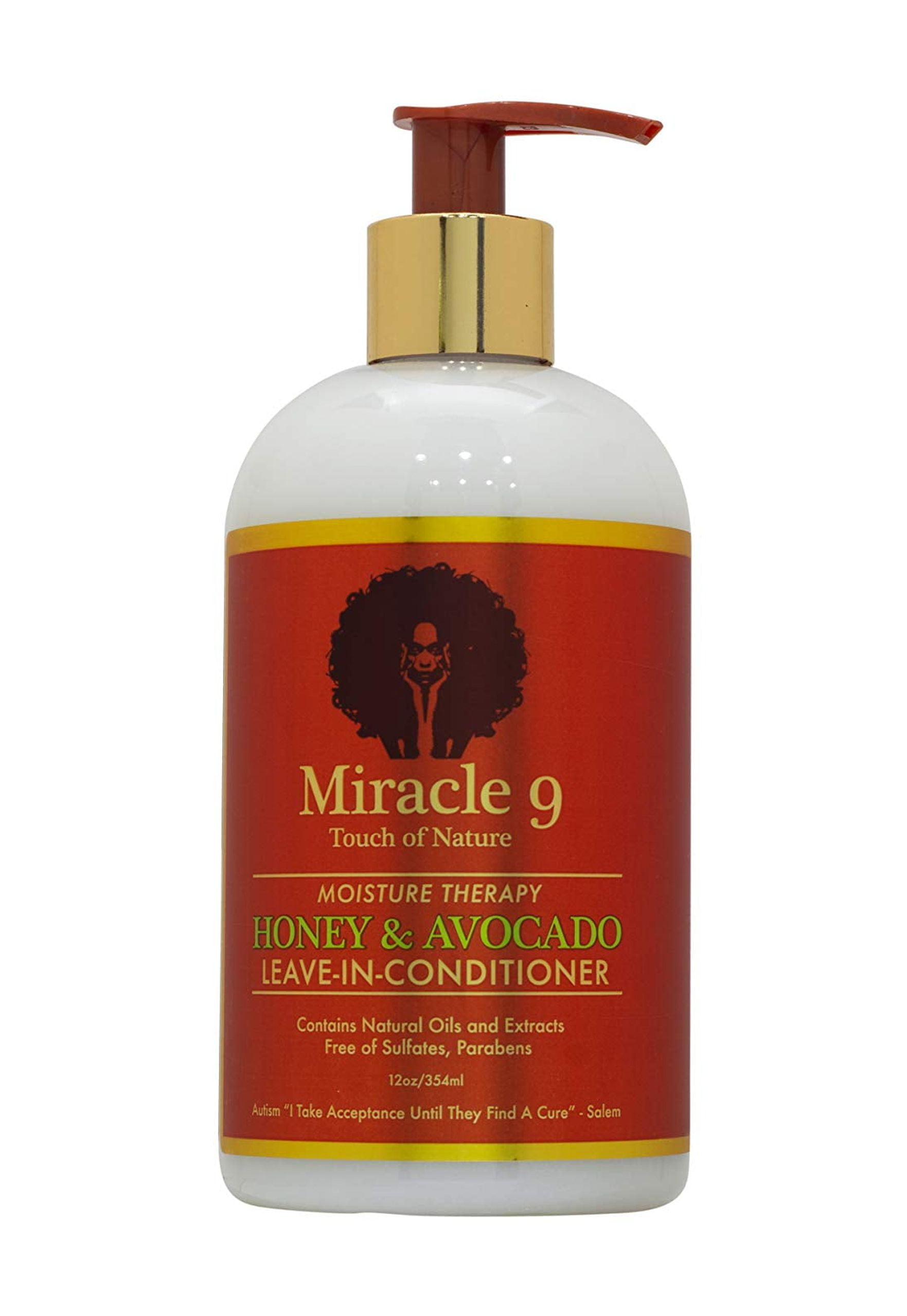 Miracle 9 Moisture Therapy Honey & Avocado Leave-In-Conditioner 12 oz