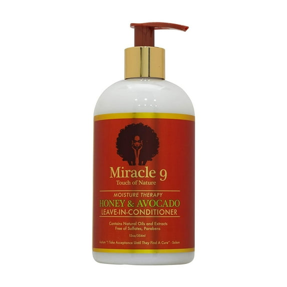 Miracle 9 Moisture Therapy Honey & Avocado Leave-In-Conditioner 12 oz