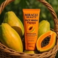 thumbnail image 1 of Miracle Beauty Papaya Daily Routine Dark Spots, Pigmentation, Blackheads, Acne & pimple Face Wash & Cleanser, 1 of 5