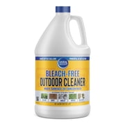 Mira Bright Bleach-Free Outdoor Cleaner 1 Gallon Concentrate - Cleans Stains From Algae, Mold, Mildew & More