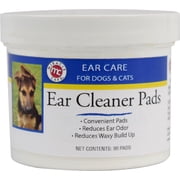 Miracle Care Ear Cleaner Pads for Dogs & Cats, 90 Count