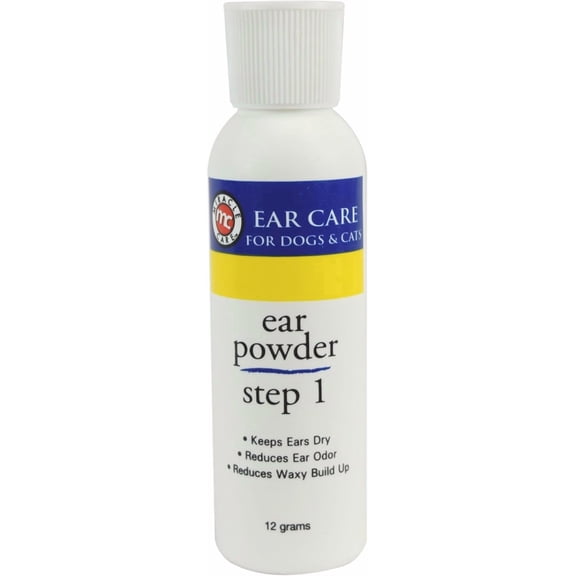 Miracle Care Ear Powder for Dogs and Cats, 12 g Bottle