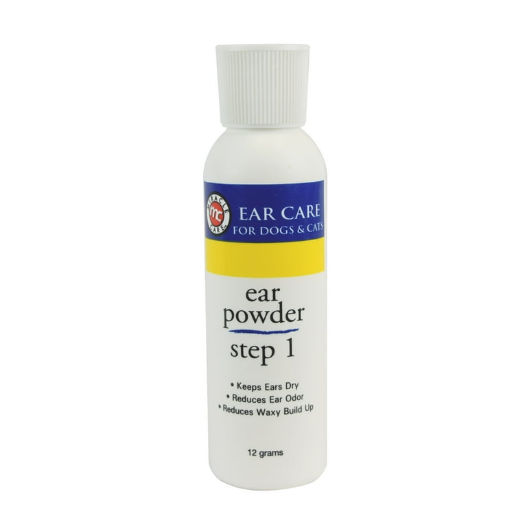 Medicated ear top powder for dogs