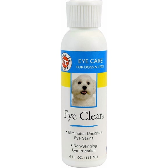 Miracle Care Eye Clear for Dogs and Cats, 4 fl oz Bottle
