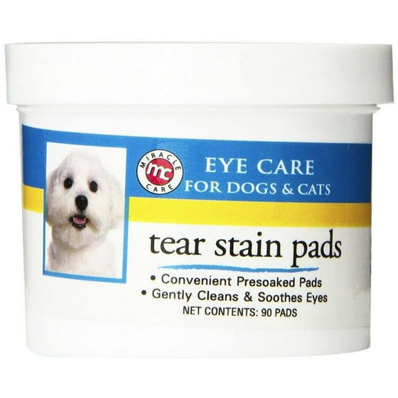 Miracle Care Tear Stain Pads [Dog, Eye & Ear Treatments] 90 count