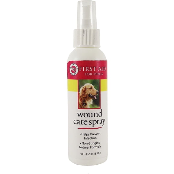 Miracle Care Wound Care Spray for Dogs, 4 fl oz Bottle