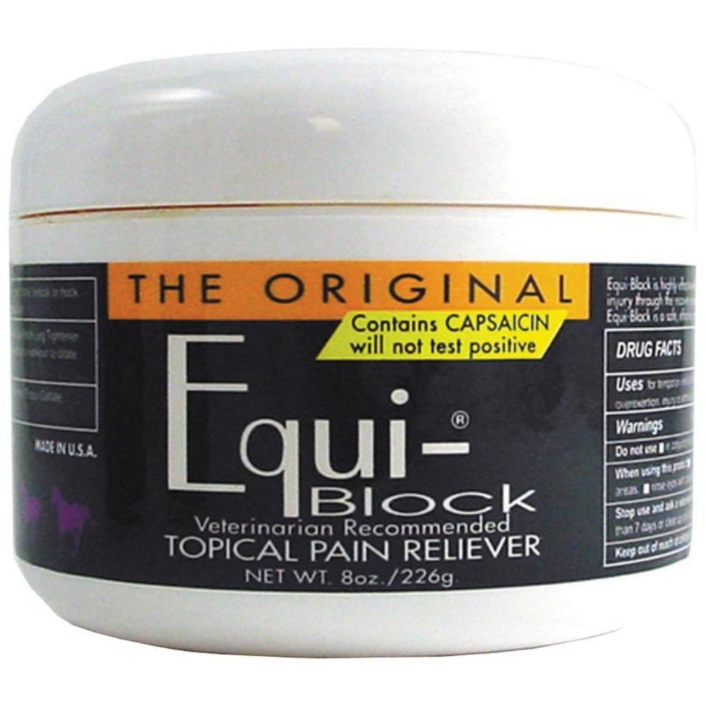Miracle Coat Original EquiBlock Topical Pain Reliever for Horses, 8
