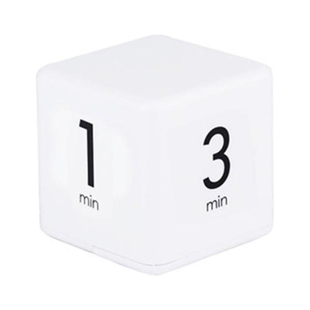 Miracle Cube Timer White Kitchen Timer Kids Timer Workout Timer