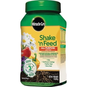 Miracle-Gro 1008131 Shake 'n Feed Continuous Release All Purpose Plant Food, 1.8-Pound (Slow Release Plant Fertilizer)