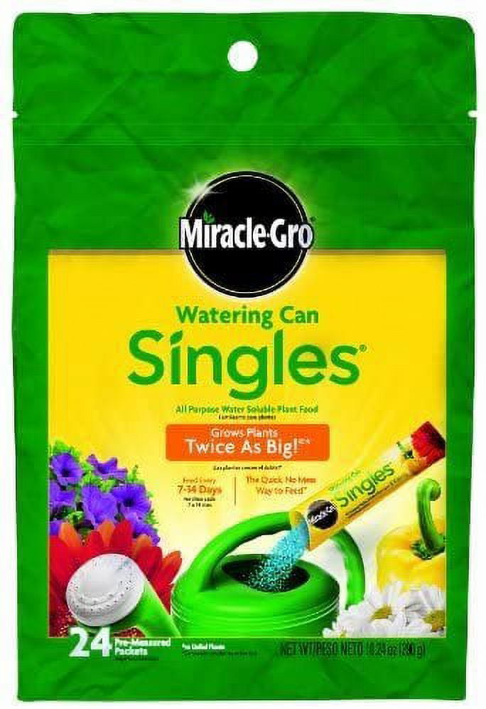 Miracle Gro 101430 Watering Can Singles All Purpose Plant Food 24816