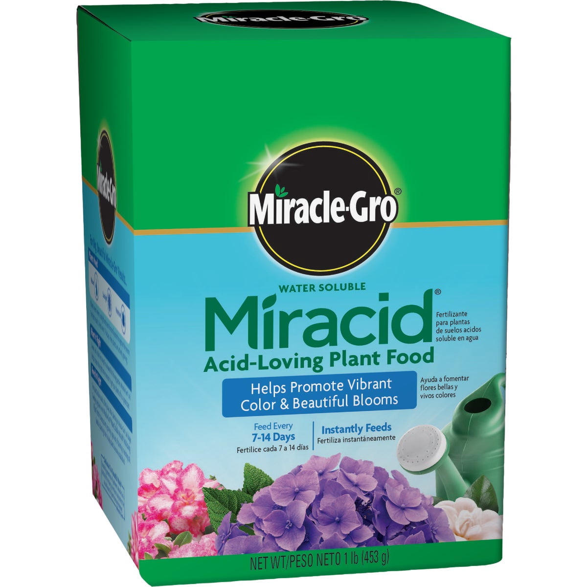 Miracle Gro 1750011 Miracid, 1 LB, 30-10-10 Water Soluble Acid Loving Plant Food - Quantity 6