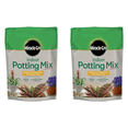 thumbnail image 1 of Miracle-Gro Indoor Potting Mix with Coconut Coir for Container Plants, 6 dry quarts, Pack of 2, 1 of 9